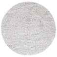 thumbnail image 2 of SAFAVIEH Berber Deena Distressed Area Rug, Ivory/Dark Gray, 6' x 6' Round, 2 of 10