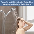 thumbnail image 4 of Duklik Filtered Shower Head with Handheld, High Pressure 10 Spray Mode Chrome Detachable Showerhead with Water Softener Beads for Hard Water -Remove Chlorine(Model: 14896), 4 of 8