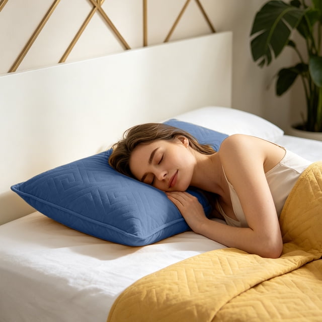 Organics Buckwheat Neck Pillow Adjustable Neck Roll For Sleeping Ergonomic Neck Support Bolster For Side And Back Sleepers