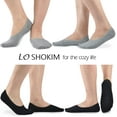 thumbnail image 3 of No Show Socks Men Breathable Non Slip Low Cut Socks Women Cotton Durable Invisible Socks Loafers 7-15, 3 of 5