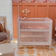 thumbnail image 6 of BreathableBaby 2-in-1 Breathable Mesh Mini Crib with Mattress, White, Greenguard Gold Certified, 6 of 6