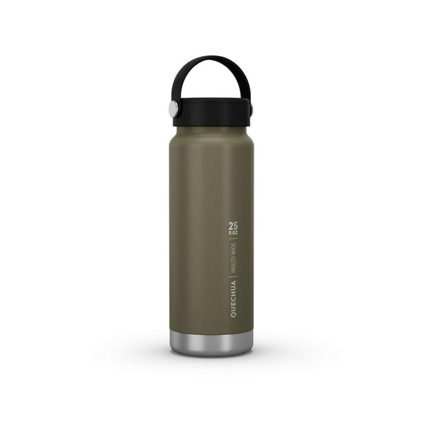 Decathlon Quechua MH100, 25 oz, Stainless steel, Wide Opening Double ...
