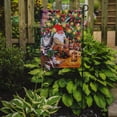 thumbnail image 2 of Christmas Gnome by the Tree Garden Flag, 2 of 5