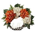 thumbnail image 2 of 18 Inch Fall Wreath Hydrangea Wreath for Front Door Decor, Autumn Wreath Hello Wreath Welcome Sign Fall Hydrangea Wreath for Thanksgiving Harvest Autumn Front Door Wall Window Home Decoration, 2 of 3