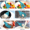 thumbnail image 3 of Kitchen Cookware Set, 11 Pieces Nonstick Silicone Cookware Spatula Set with Holder, Silicone Kitchen Gadget Utensil Set, 3 of 5