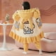 thumbnail image 4 of Anime Sanrioed Children's Plush Pajamas Robe Hello Kitty Melody Kuromi Kawaii Winter Girl Cartoon Hooded Thickenhome Clothes, 4 of 5