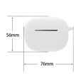 thumbnail image 3 of Soporte de caja de carga de silicona Funda blanda para auriculares para Redmi Buds 3 Lite Blanco JShteea El nuevo, 3 of 3