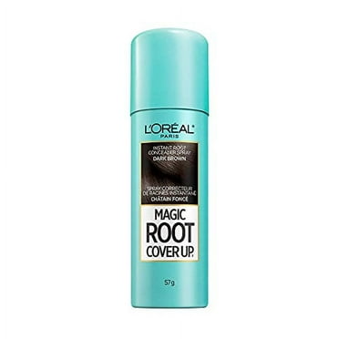 L'Oreal Paris Magic Root Cover Up Gray Concealer Spray Dark Brown 2 oz.