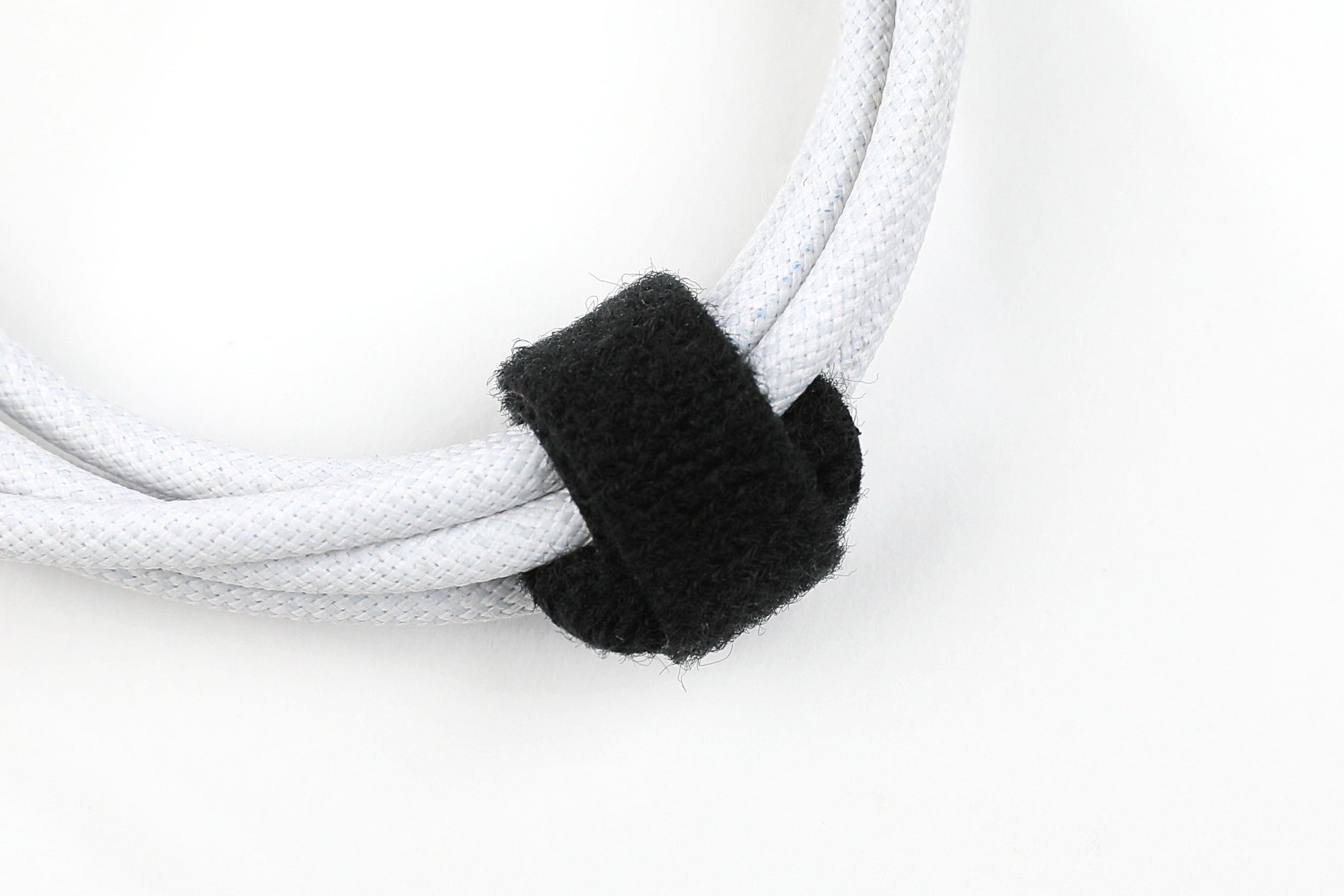 Hyper Tough 4IN and 8IN Hook & Loop Straps, Black, 20 Count