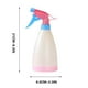 thumbnail image 3 of Botella rociadora vacía para el riego de plantas y uso en el salón | Pulverizador de presión manual de boquilla ajustable | Spray de agua recargable de plástico | Flores Hidratantes Limpieza del, 3 of 4