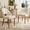 White, variant on JULY'S SONG Modern Dining Chairs Set of 2, Mid-Century Kitchen Wood Chairs with Backrest, Upholestered Farmhouse Dining Room Chairs for Kitchen Dining Room, Grey