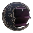 thumbnail image 2 of Wall Mounted Moon Crystal Display Storage Wall Decor Wood Shelves, 2 of 2