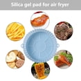 thumbnail image 4 of Almohadilla de silicona para freidora de aire, accesorios de seguridad para hornear para horno, vaporera, cocina (azul) Ehuebsd Libre de BPA, 4 of 9