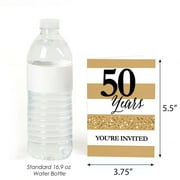 Big Dot of Happiness We Still Do - 50th Wedding Anniversary - Fill In Anniversary Party Invitations (8 count)