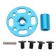 thumbnail image 1 of Adaptateur d'engrenage RC en alliage d'aluminium, engrenage droit haute vitesse en métal pour Tamiya TT‑02, 1 of 4