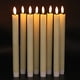 thumbnail image 4 of Velas CóNicas Sin Llama Parpadeantes con Temporizador Remoto de 10 Teclas, Velas de Ventana con Candelabros LED Que Funcionan con Pilas,A, 4 of 5