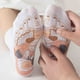 thumbnail image 1 of Calcetines de masaje de reflexología con tabla de puntos de acupresión y bolígrafo de masaje - Calcetines terapéuticos de compresión para aliviar el dolor de pie para hombres y mujeres - Ajuste de, 1 of 6