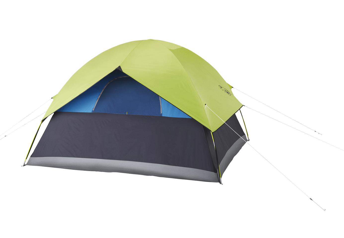 Coleman 6-Person Sundome Dark Room Dome Camping Tent - Walmart.com