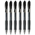 thumbnail image 2 of Pilot G2 07 Black Fine Retractable Gel Ink Pen Rollerball 0.7mm Nib Tip 0.39mm Line Width Refillable BL-G2-7 (6), 2 of 2