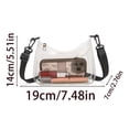 thumbnail image 5 of Lispipm Clear Crossbody Bag Waterproof Purse with Adjustable Strap Ladies Fashion Shoulder Bag for Beach Vacation, 5 of 5