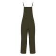 thumbnail image 6 of GILIGEGE Jumpsuits for Women Casual Summer Outfits Rompers Comfy Beach Vacation Trendy Overalls Jumpers Fashion Clothes 2025 Womens Rompers for Summer Cotten Linen Strappy Overall Dress Pants, 6 of 7