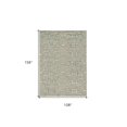 thumbnail image 6 of 144" X 180" Mocha Wool or Viscose Rug, 6 of 8