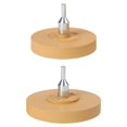 thumbnail image 3 of 2PCS Rubber Scraper Erasers with Adapter Eraser Disc for Drill Removal ​Films, 3 of 10