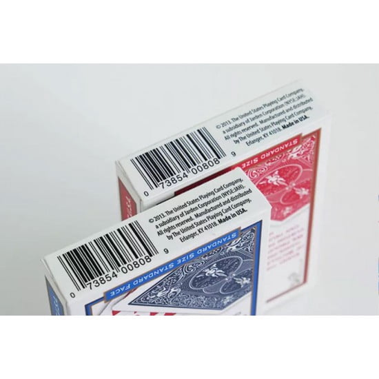 Bicycle Poker Size Standard Index Playing Cards 1 ea (Pack of 6)
