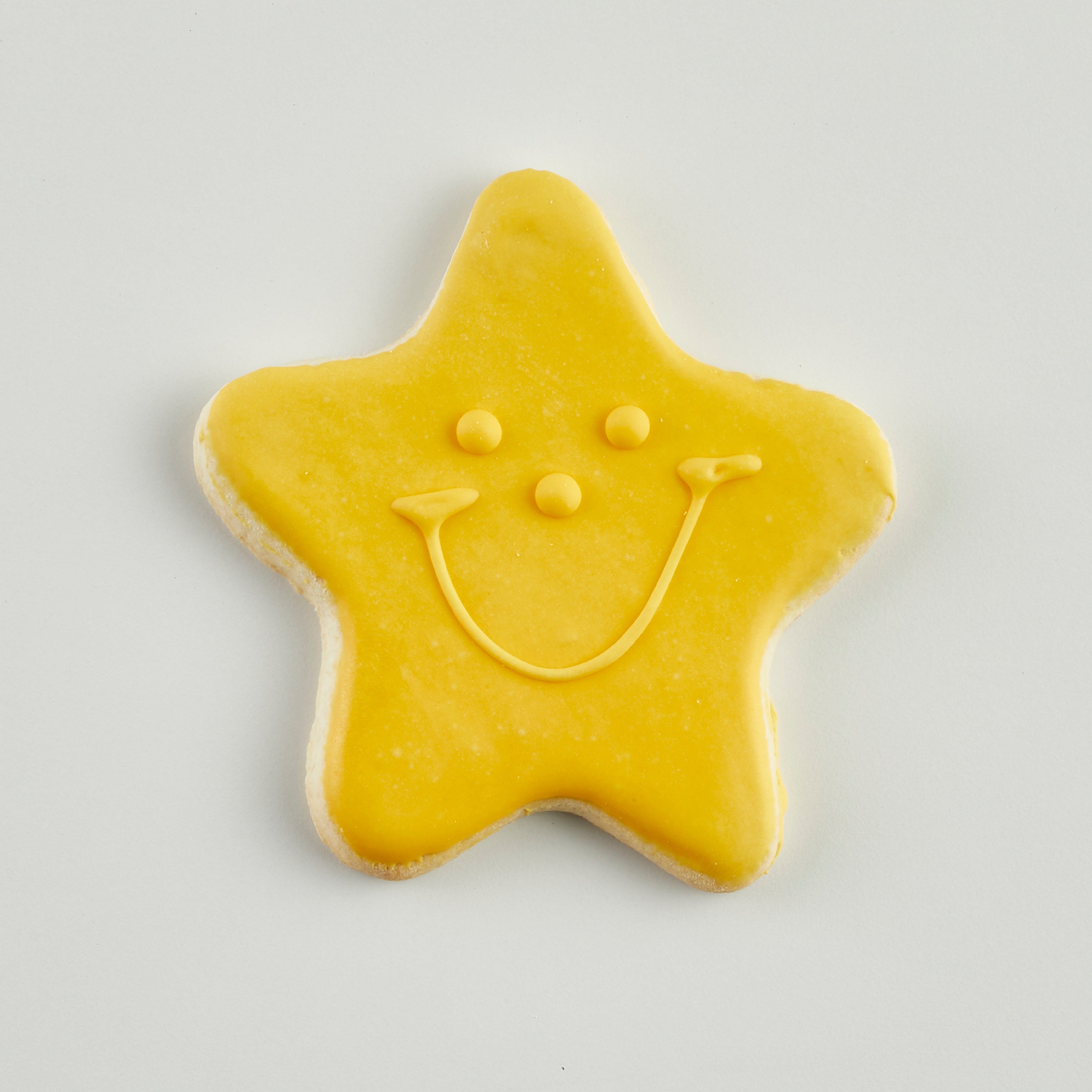 12-Pack White Iced Smiley Cookies - Nut Free, Kosher, Individually Wrapped  Sugar Cookies