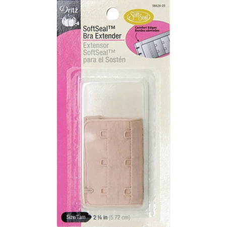Dritz 1213415 Soft Seal Bra Extender 2-1/4-inch -Beige