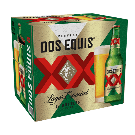 Walmart Grocery Dos Equis Lager Especial Mexican Beer 12 Pack 12 Oz Bottles