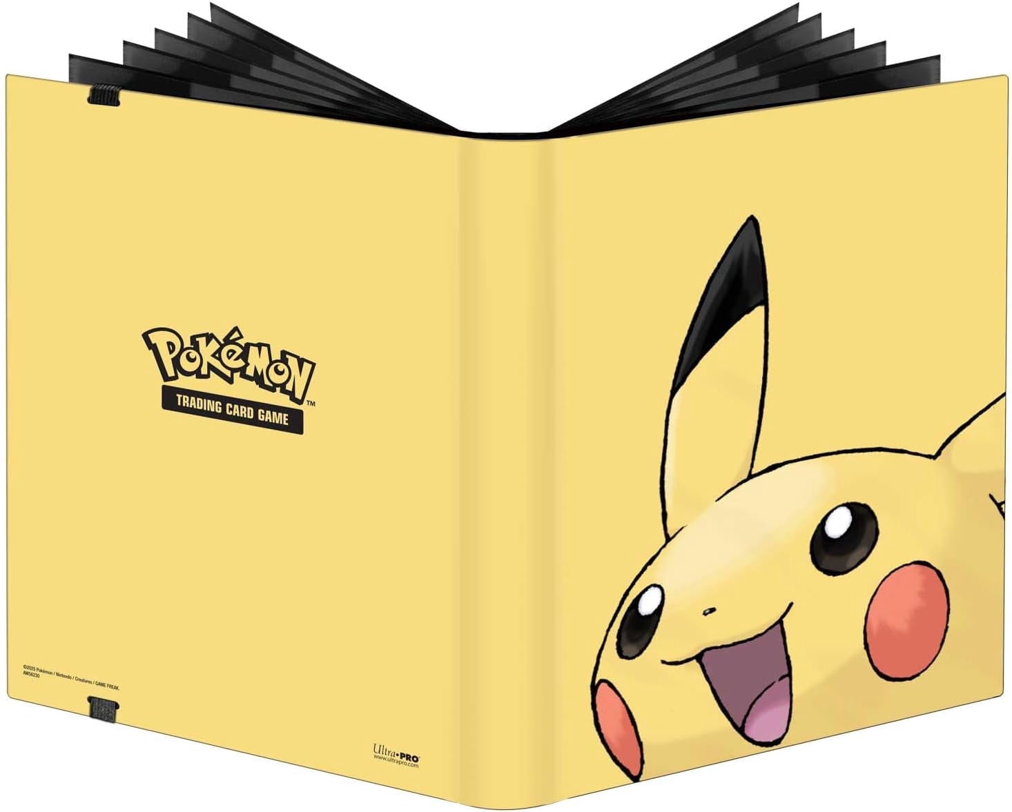Ultra Pro Pokemon Supplies - 9-Pocket PRO Binder - PIKACHU (Holds 360 Cards)