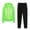 Mint Green, variant on Women's 2 Piece Set Zipper Hoodie Jacket and Sweatpants Casual Tracksuit with Pockets for Athletic Running Sweat Track Suits Sets