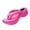 I2-Hot Pink, variant on Women's Platform Wedge Flip Flops Orthopedic Sandals Arch Support Cushion Soft Rubber Midsole Non-Slip Lightweight Breathable Summer Casual Indoor Outdoor Walking Sandals for Women,White 40
