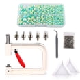 thumbnail image 1 of Toystoory Juego de máquina de ajuste de perlas de 4-10mm, botones de remache, fijación de cuentas, sombrero, falda, camisa, pantalones, accesorio de ropa Tela de costura y artesanía Tipo 29 Toystoory HA009177-13B, 1 of 6
