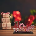 thumbnail image 5 of Valentine's Day Wooden Ornament, Romantic Love Heart Centerpieces, Happy Valentine's Day Desktop Decoration, Freestanding Wooden Table Love Heart Decoration 7.9x4.5 Inch (1Pcs), 5 of 8