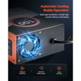 thumbnail image 4 of KFFKFF RV Power Converter, 100 Amp, 110V AC to 12V DC RV Converter Battery Charger, Multi Stage Smart Charging, 4 of 9