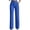 Blue, variant on Women's High Waist Wide Leg Suit Pants, Elegant Pleated Trousers with Pockets, Straight Fit Flowy Business Casual Pants for Work Office Daily Wear Wine M