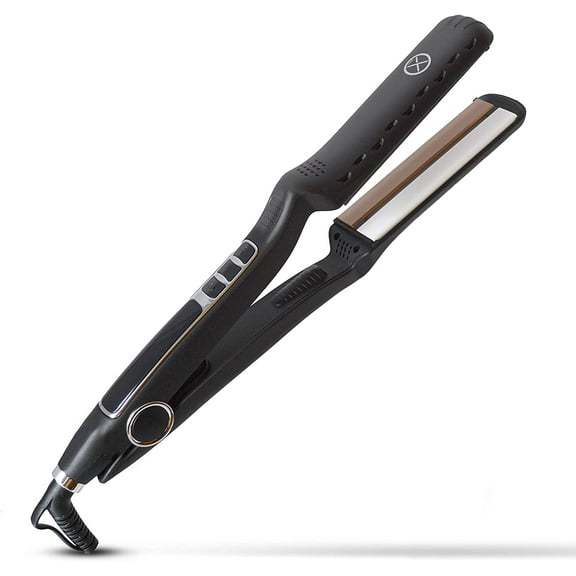 XPERSIS PRO Hair Flat Iron Straightener Infrared Nano 1.5" Titanium Plate Safety Auto Shut Off Heat up to 450F
