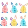 thumbnail image 1 of 6Pcs Easter Party Paper Plates,Easter Tableware Decor Easter Party Decorations Dessert Plates Egg Shape Disposable, 1 of 5