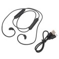 thumbnail image 2 of Cable de auriculares BT recargable de 2 pines, reemplazo de auriculares actualizados, Cable inalámbrico con Control de volumen de micrófono para Massdrop, 2 of 5