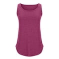 thumbnail image 6 of Patlollav Ladies Tops Womens Blouses Solid Square Neck V-Neck Summer Sleeveless Tank Tops, 6 of 6