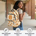 thumbnail image 4 of Bulopur 17 Inch 4 Piece Backpack Set Autumn Leaf Bear Print School Bag with Lunch Box, Water Bottle Holder and Pencil Case for School, 4 of 7