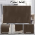 thumbnail image 2 of Non-slip Faux Leather Headrest Protector Thin Brown Inch, 2 of 5