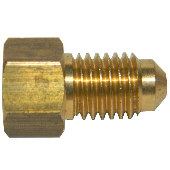 AGS BLF32C 0.37-24 in. Inverted Brass Adapter