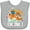 AC-Heather Grey, variant on Inktastic 1st Birthday Noah Ark Boys or Girls Baby Bib