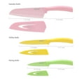 thumbnail image 2 of Juego de Cuchillos hecef de 3 Piezas con Fundas, Recubrimiento Antiadherente - Multicolor, 2 of 8