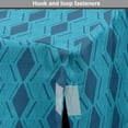 thumbnail image 4 of Abstract Dog Crate Cover, Ethnic Bohemian Concept of Traditional Diamond Shape Ornaments, Easy to Use Pet Kennel Cover Small Dogs Puppies Kittens, 7 Sizes, Dark Sky Blue Sea Blue, by Ambesonne, 4 of 6