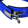 thumbnail image 4 of ARD CHAMPS™ Weight Power Lifting Leather Lever Pro Belt Gym Training Blue Small, 4 of 6