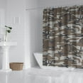thumbnail image 3 of 84" x 72" Camo Shower Curtain Waterproof Military Camouflage Tactical Army Woodland Jungle Desert Hunting Bathroom Curtain with 12 Hooks - Fade-Resistant Quick-Dry Machine Washable, 3 of 5